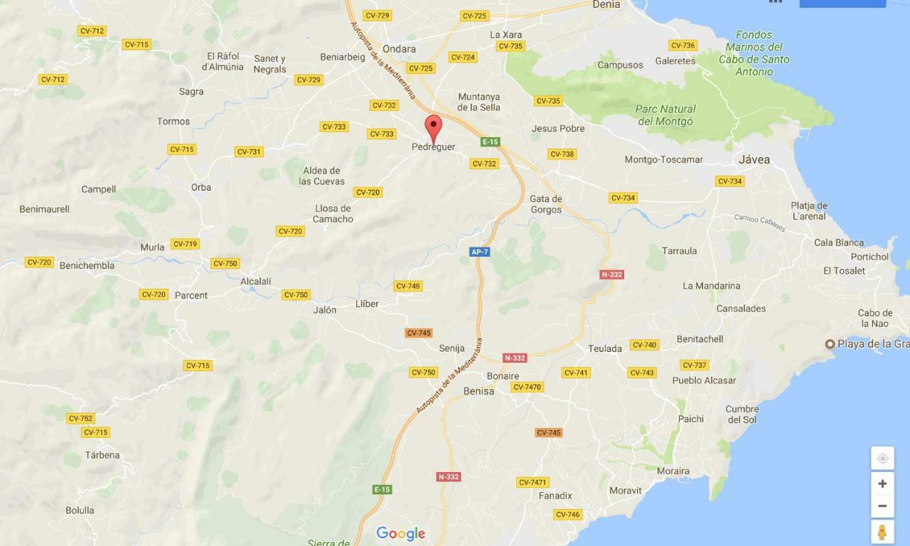 Ca La Marti Villa Pedreguer Ngoại thất bức ảnh